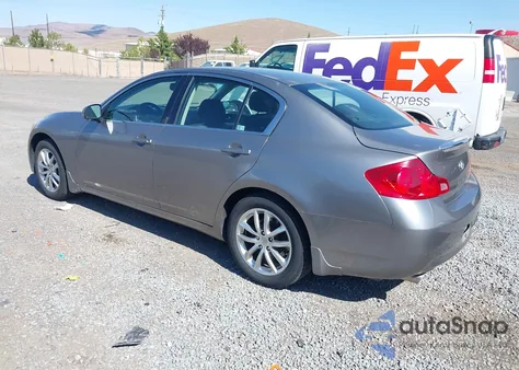 2007 Infiniti G35X из США, поврежденный, VIN JNKBV61F67M801260